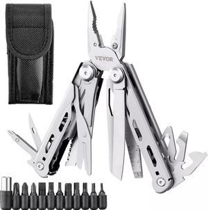 16-In-1 Multitool Pliers Multi Tool with Safety Locking and Pocket Sheath