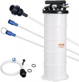 Fluid Extractor Pneumatic or Manual Oil Change Vacuum Pump 1.74Gallon/6.5L