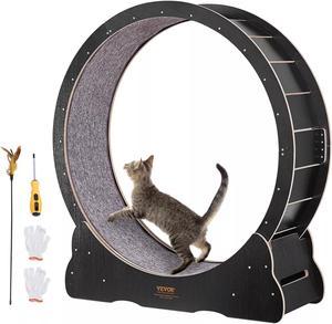 Cat Exercise Wheel Large Cat Treadmill Wheel for Indoor Cats 43.3 inch