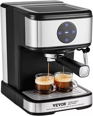 Espresso Machine 15Bar Coffee and Espresso Maker & Milk Frother Steam Wand