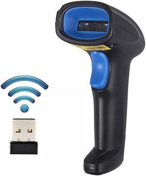 Cordless Laser Barcode Scanner Bar Code Wireless POS Handheld Scan 2.4G