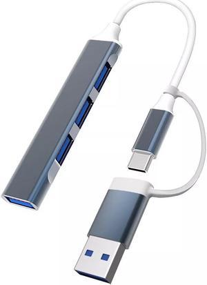 USB-C Type C to USB 3.0 4 Port Hub USB Adapter USB-C Slim Thunderbolt USB