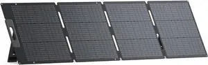 BLUETTI 200W Foldable Solar Panel, Compatible with EB3A, AC70, AC180, AC200L, AC300, AC500, and B300K Power Stations, Portable Solar Charger with Adjustable Kickstands for Camping, RVs, and Blackouts