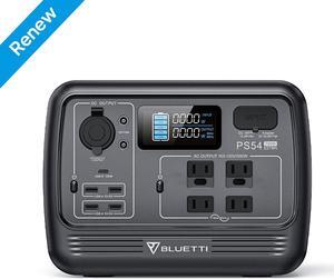 BLUETTI PS54 700W Solar Generator, 537Wh LiFePO4 Power Station, Portable Solar Generator for Home Backup, Off-Grid Living, Best Camping Power Station,Used