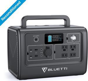 BLUETTI EB70S Solar Generator, 716Wh LiFePO4 Power Station, 800W Portable Solar Generator for Home Backup, Off-Grid Living, Camping