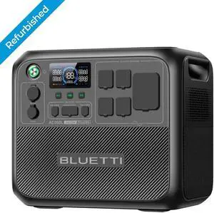 BLUETTI AC200L Portable Generator, 2048Wh Generator for Home Use, 3600W Lifting Power, 2400W Pottable Generator for Camping, 45 Mins to 80% Recharge,Used