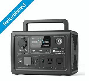 Bluetti EB3A Portable Solar Generator,268Wh Capacity Power Station,UPS LiFePO4 600W Generator,For Outdoor Camping, Home Backup, Emergency