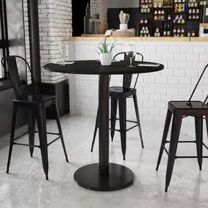 42RD Black Table-24RD Base