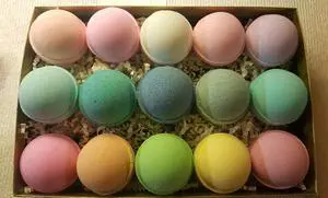 Spa Pure Bath Bombs Bulk - USA Made Organic & Natural Fizzies, Ultra-Moisturizing (100 Count) Pack of 1