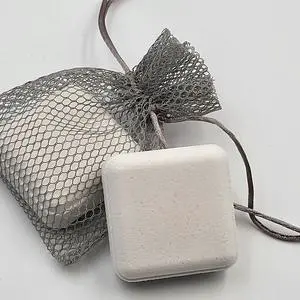 Essential Oil Shower Steamers XL with mesh shower steamer bag and glossy laminate box. (Lavender)