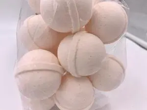 Spa Pure Georgia Peach Bath Bombs: Made in USA with Shea Butter, Ultra Moisturizing (14 Count) Pack of 1