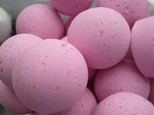 Spa Pure Forbidden Bath Bombs - 14 FORBIDDEN FRUIT scented Bath Bomb Fizzies with Shea, Mango & Cocoa Butter - Ultra Moisturizing & Best for All Skin Types - Each of 1 oz - (14 Count in Pack of 1)