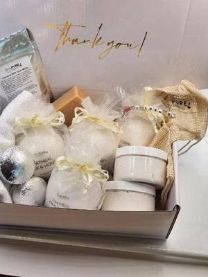Spa Gift Box | Relaxation Spa Set | Unwind Spa Gift for Her | Self Care | Pamper Gift Best Friend Mom | Home Spa Day | Anniversary Gift Box