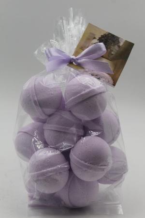 Spa Pure Lavender Chamomile Bath Bomb - USA Made with Shea Butter, Ultra Moisturizing, Great for Dry Skin, All Skin Types (14 Count) Pack of 1