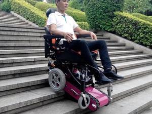 Fabio Hot Selling Wheelchair up and down Stair Factory Supply Electric Stair Lift Powered Stair Climbing Wheelchair for the Old