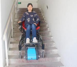 Fabio Foldable Electric Wheelchair with High Quality Stair Climbing Wheelchair Hot Selling Stair Lift