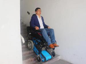 Chinese stair lift for home Electric folding stair climbing wheelchair