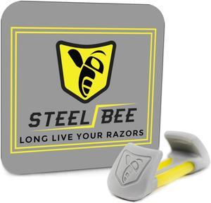 SteelBee Razor Saver | Anti-Rust Razor Cover | Blade Life-Extender | Travel Cartridge Protector | Corrosion-Preventing Attachment