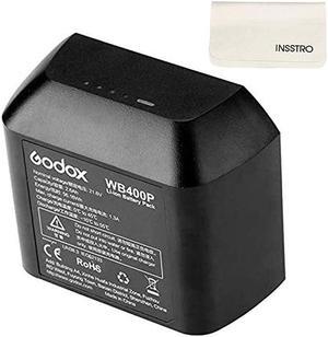 WB400P Battery Replacement 2600mAh Lion Battery Pack for AD400Pro Strobe Flash