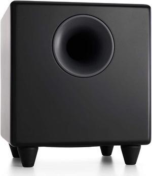 Audioengine S8 250W Powered Subwoofer, Built-in Amplifier (Black)