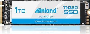 INLAND TN320 1TB NVMe M.2 PCIe Gen3x4 2280 Internal Solid State Drive SSD - Up to 2000 MB/s, 3D NAND, Storage and Memory for Laptop & PC Desktop