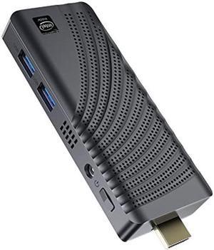 Mini PC Stick Intel Celeron N4000 (Up to 2.6GHz) Windows 10 Pro Mini Computer Stick 4GB DDR4 64GB eMMC Micro Desktop Small Form Factor PC Supports 4K HDMI, 2.4G/5G WiFi, Bluetooth 4.2, Auto Power On