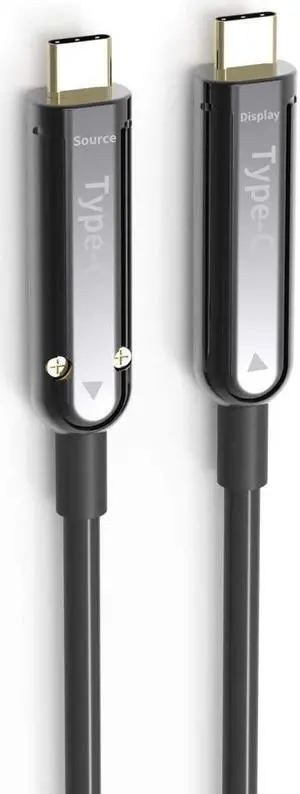USB C Cable 50ft Fiber Optic (USB 3.1 Type C to Type C Cable) by Pacroban