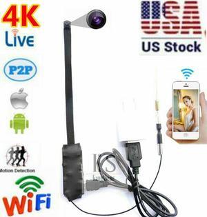 HD Mini Spy Hidden WIFI Wireless Camera 4K Security Nanny DVR Motion Detection A