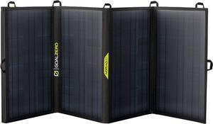 Nomad 50, Foldable Monocrystalline 50 Watt Solar Panel with 8mm + USB Port, Portable Solar Panel Charger for Yeti Power Generator and Banks. Lightweight 18-22V 50W Solar Panel Charger