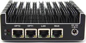 FW4B - 4 Port, Firewall Micro Appliance/Mini PC - Intel Quad Core, AES-NI, 8GB RAM, 120GB mSATA SSD