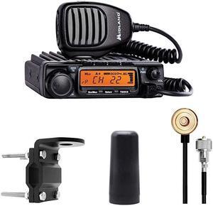 40 Watt MicroMobile Bundle Kit MicroMobile 40 Watt GMRS TwoWay Radio with Roll BarMirror Mount Antenna Cable and 3dB Gain Antenna
