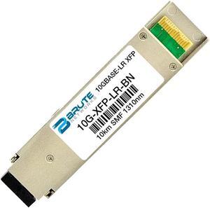 Brute Networks 10G-XFP-LR-BN - 10GBASE-LR 10km 1310nm XFP Transceiver (Compatible with OEM PN# 10G-XFP-LR)