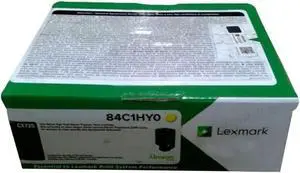Lexmark 84C1HY0 Unison Toner Cartridge, Yellow