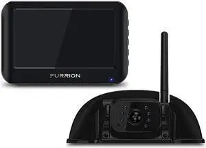 Vision S 43 Inch Wireless RV Backup System with 1 Rear Sharkfin Camera Infrared Night Vision and Wide Viewing Angle FOS43TASF