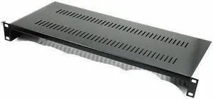 Raising Cantilever Server Shelf Vented Shelf Rack Mount 19" 1U 8" Deep Aluminum