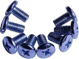 M6 (18mm) Rack Screw 90pc Screw Black for server rack cabinet Heavy Duty