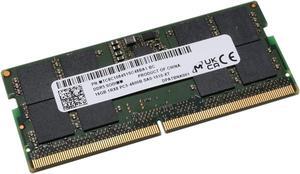 Micron MTC8C1084S1SC48BA1 16GB 262Pin SO-DIMM DDR5 Laptop Memory for XPS 15 9520 9720 Precision 7770 5770 X1 Carbon Gen 5 ThinkPad P16