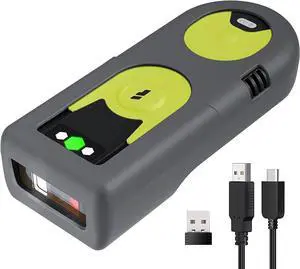 Bluetooth Scanner 2D Barcode Scanner 2.4Ghz USB Adapter Exclusive Shortcut