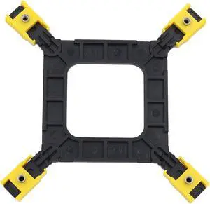 Motherboard Backplate, CPU Heatsink Mounting Base, Radiator Holder Backplate for Intel LGA 775 1150 1155 1156 1200 1366 1700