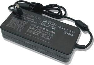 New 280W 20V 14A AC Charger for ASUS ROG G703GX-EV017FR,G703GS-WS71,G703GI,ADP-280BB B Laptop Power Supply Adapter Cord
