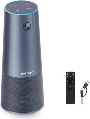C40 2K Video Conference Webcam with Microphone and Speaker, 120°Ultra Wide Angle, AI Auto Framing, 5X Zoom, FHD Webcam 4 Noise Cancelling Mics,16ft Voice Pickup, for Zoom/Skype/Teams