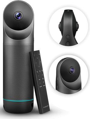 Meeting Pro 360 Video Conference Camera, 4-in-One AI Smart Tracking Video Conferencing System, Works on Microsoft Teams, Zoom, Google Meet, Skype etc, Hybrid Meeting Room Zooming Camera