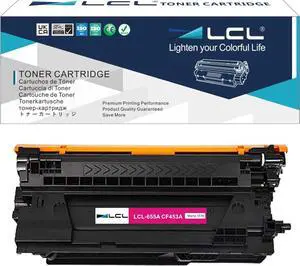 Remanufactured Toner Cartridge Replacement for  655A CF450A Color Laserjet Enterprise M681f MFP M681z MFP M682z M652dn M652n M653dh M653dn M653x M681 M681dh M681f (1-Pack Black)
