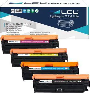 Remanufactured Toner Cartridge Replacement for  307A CE740A CE741A CE742A CE743A CP5225 CP5225dn CP5225n (4-Pack Black Cyan Magenta Yellow)
