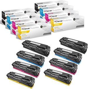 Compatible Toner Cartridge Replacement for  CP3525n CE250A Black CE251A Cyan CE252A Yellow CE253A Magenta  504A COLOR CM3530 CM3530FS CP3525DN CP3525X CP3520 CM3530FS MFP 4 Color Set