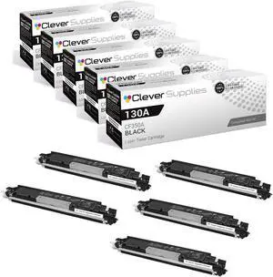 Compatible Toner Cartridge Replacement for  130A CF310A Black CF311A Cyan CF313A Magenta CF312A Yellow Color Enterprise M855dn M855x+ Color Enterprise M855xh 5 Color Set