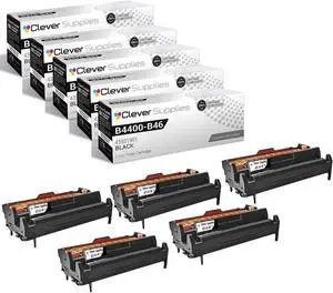 CS Replacement Drum Unit Compatible with Okidata B4400 43501901 BlackB4400 B4400n B4500 B4500n B4550 B4550n B4600 B4600n B4600n PS 2 Pack