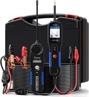 V200 Pro Automotive Power Circuit Probe Tester Breaker Finder Tool, 12/24V Electrical Open Short Circuit Finder, Wire Tracer, AC DC Voltage Trailer Relay Fuse Test