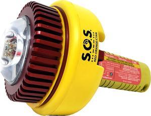 Signal C-1003 SOS LED Flare Electronic Visual Distress Signal Kit with Daytime Distress Flag and Whistle - CG Approved