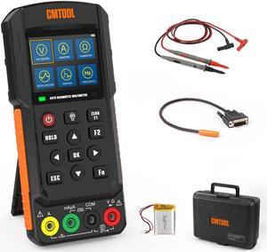 Digital Multimeter Oscilloscope DC 1000V AC 700V DC AC Current Ohm Volt Amp Meter Voltmeter Automotive Multimeter Tester with Auto Ranging Multi Meter Rechargeable Voltage Tester Multimeter Kit
